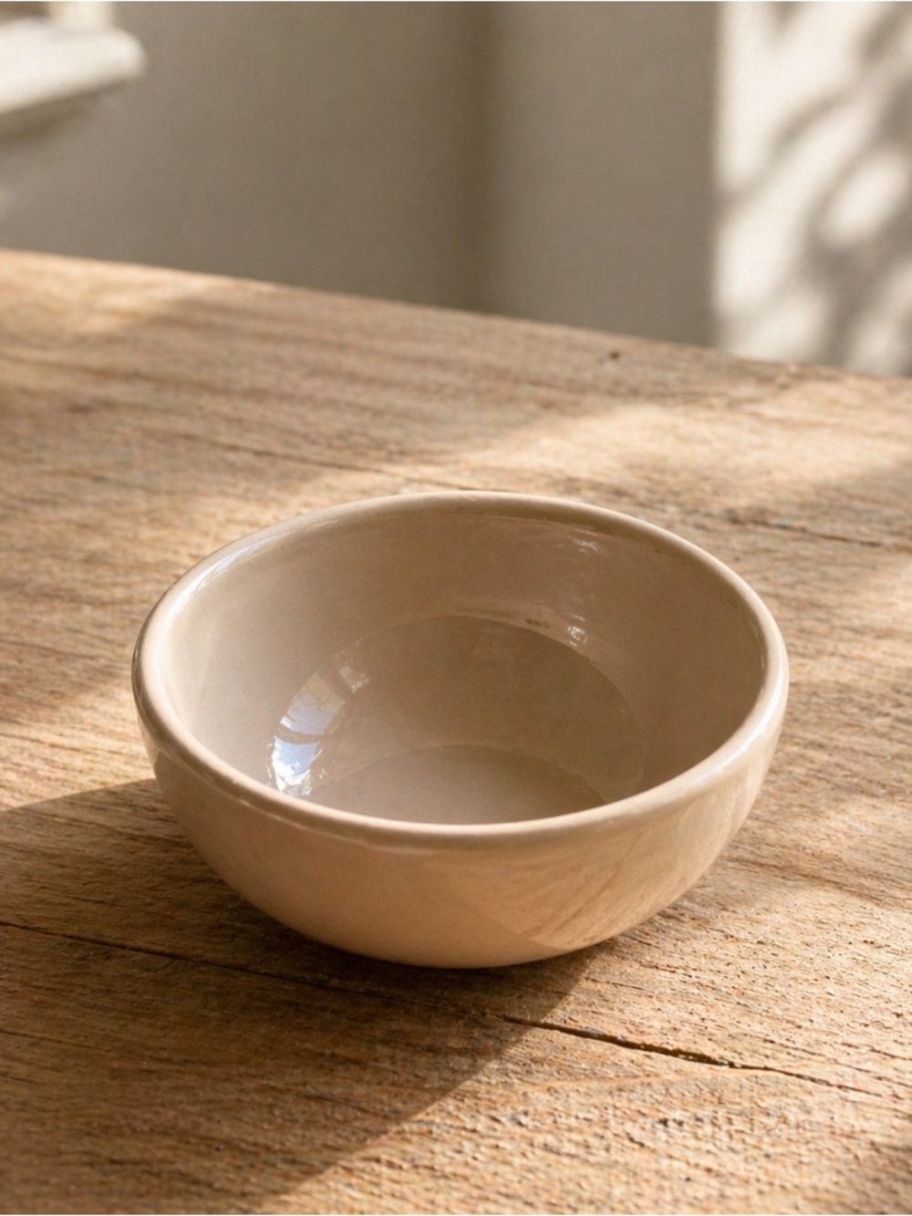 Vintage Tepco USA Ivory Beige  Restaurant Ware Bowl Ironstone Farmhouse